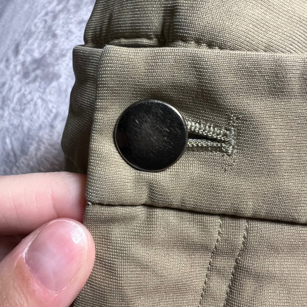 Lululemon Men 32 Commission Pant Khaki Tan Chino Technical Stretch Golf Trousers - Picture 3 of 7